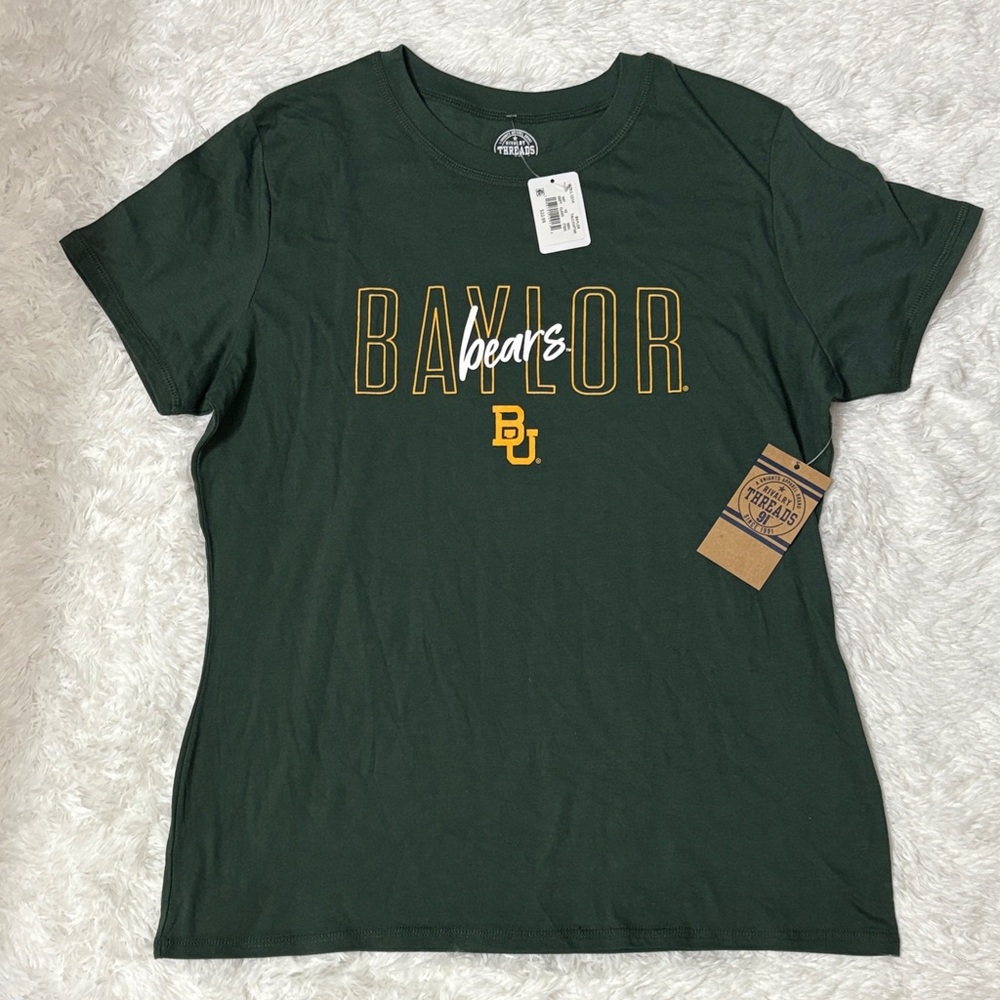 NWT Rivalry Threads Baylor Bears Green Short Sleeve T-Shirt Size L 12/14